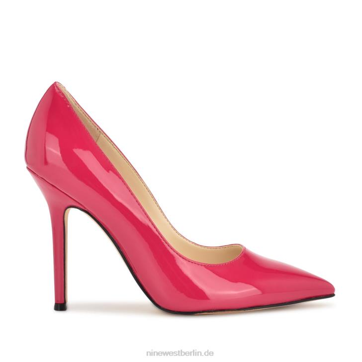 Nine West RR2J1261Spitze Pumps von Bliss Magenta-Patent