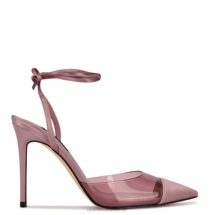 Nine West RR2J1361Ferest Knöchelwickelpumps rosa/klar