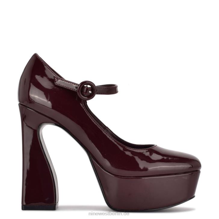 Nine West RR2J1375Kares Plateau-Mary-Jane-Heels