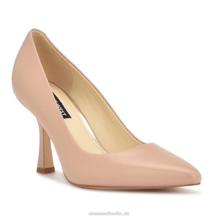 Nine West RR2J1194sortiert spitze Pumps kaum nacktes Leder