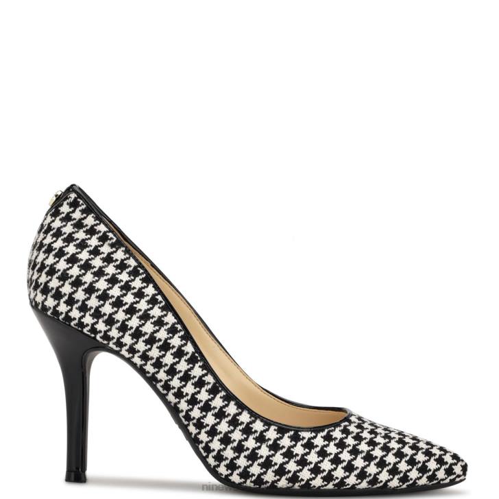 schwarz/weißer Hahnentritt