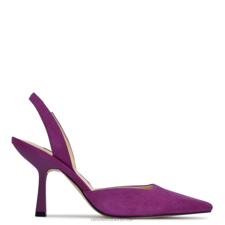 Nine West RR2J1056Beeilen Sie sich und schneiden Sie die Slingbacks mit Zehenabsatz ab