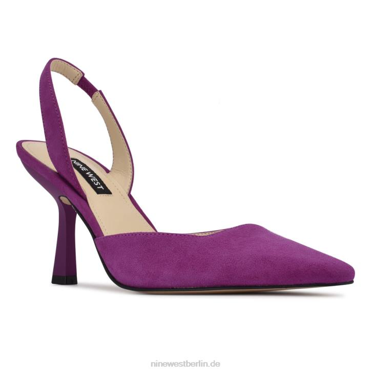 Nine West RR2J1056Beeilen Sie sich und schneiden Sie die Slingbacks mit Zehenabsatz ab