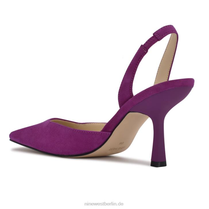 Nine West RR2J1056Beeilen Sie sich und schneiden Sie die Slingbacks mit Zehenabsatz ab