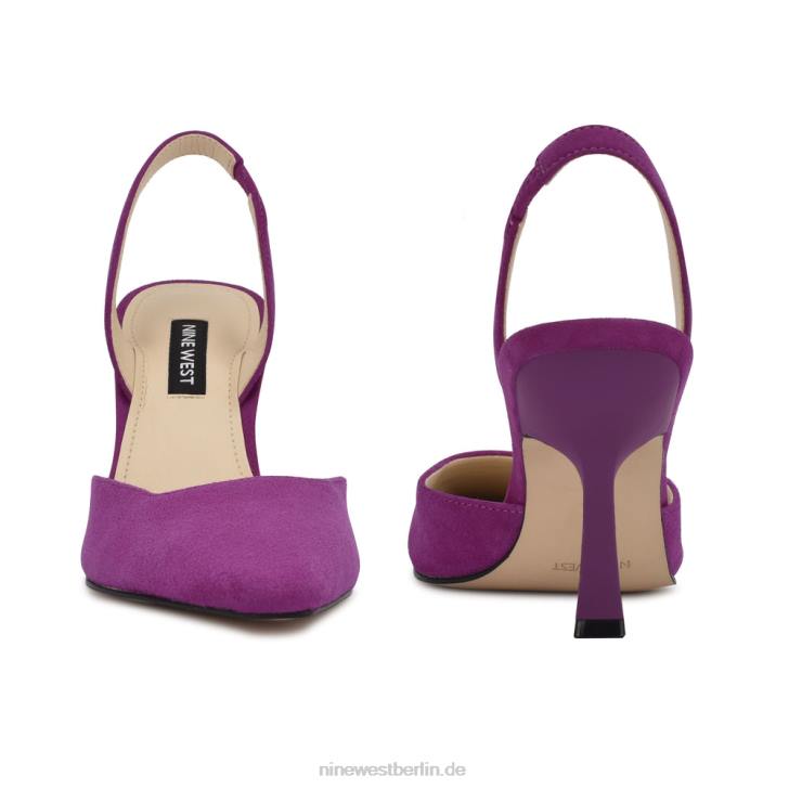 Nine West RR2J1056Beeilen Sie sich und schneiden Sie die Slingbacks mit Zehenabsatz ab