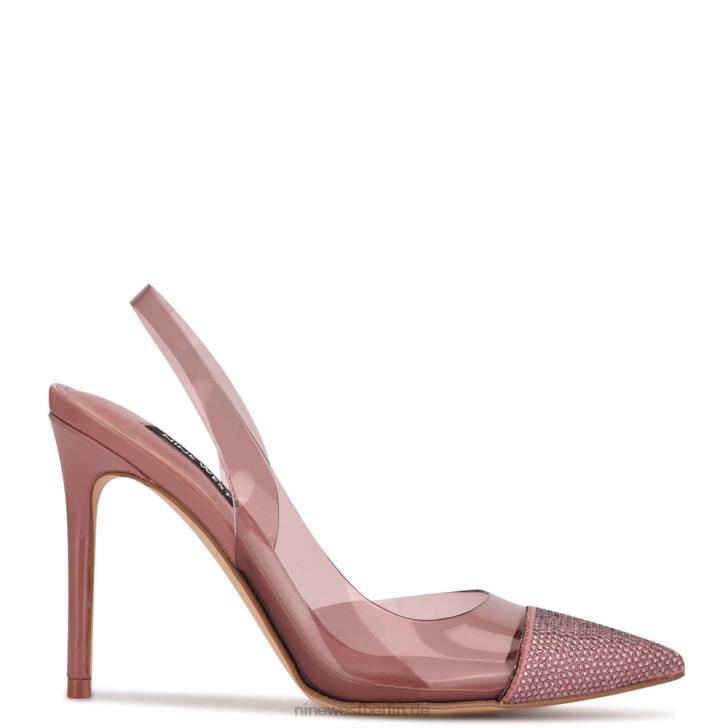 Nine West RR2J1108Francin Slingback-Pumps rosa/klar
