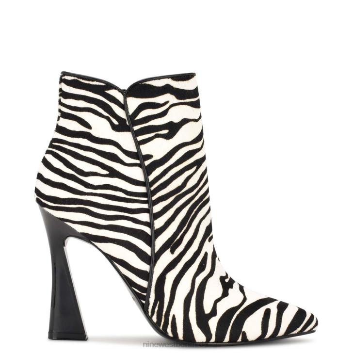 Nine West RR2J2906Torrie-Kleid-Stiefeletten Zebrahaarkalb