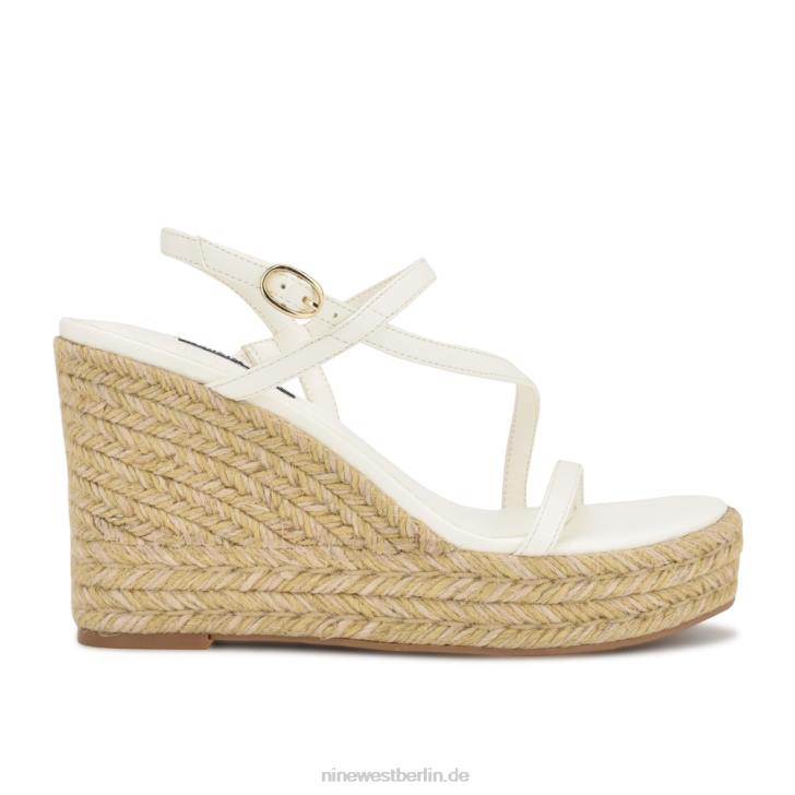 Nine West RR2J1131Jills Espadrille-Keilsandalen Weiss