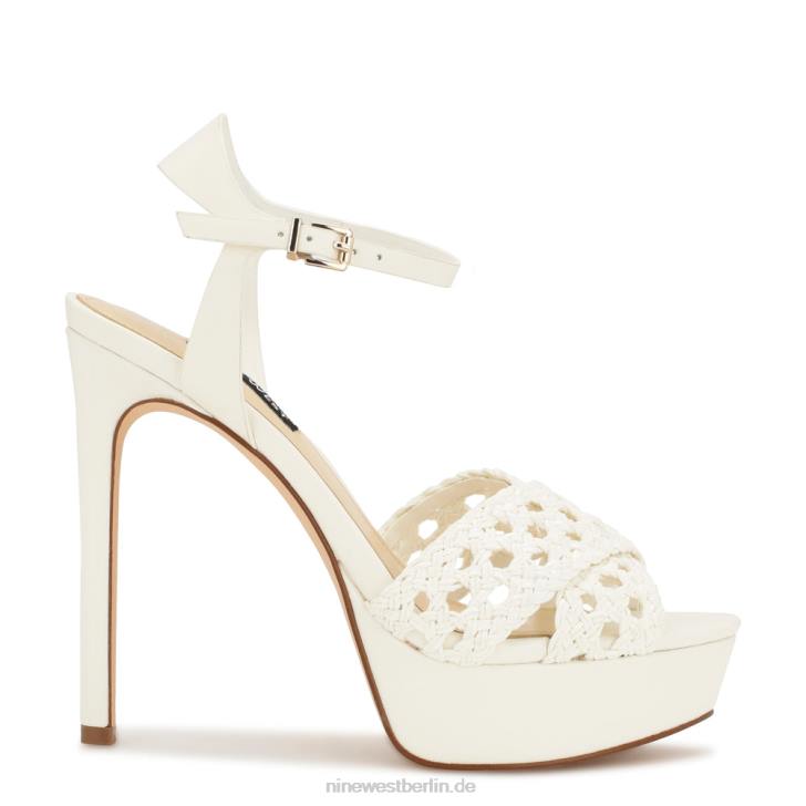 Nine West RR2J153Grecia-Plateausandalen Weiss