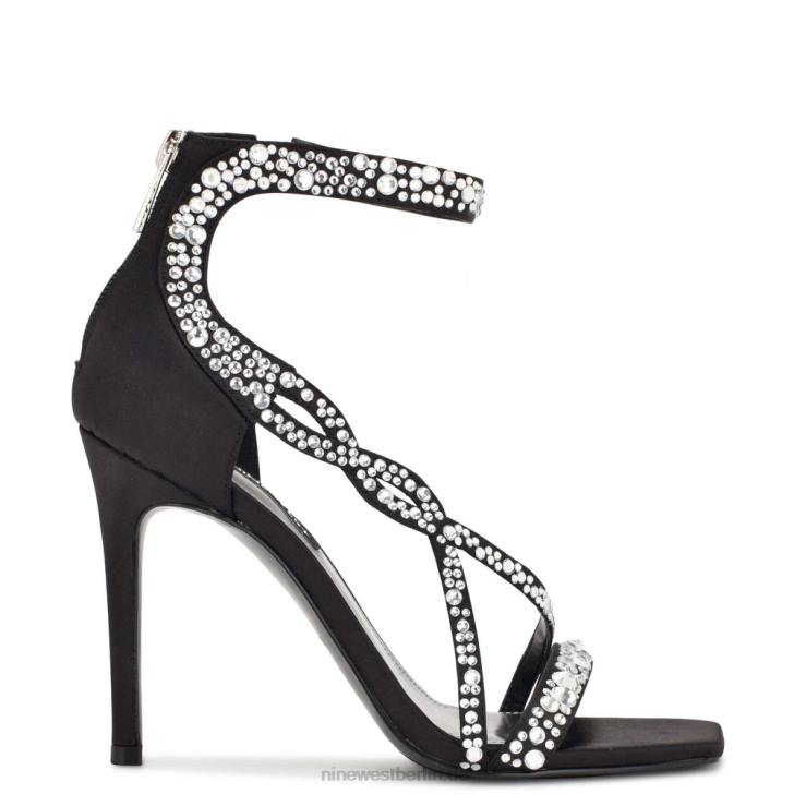 schwarzer satinierter Kristall