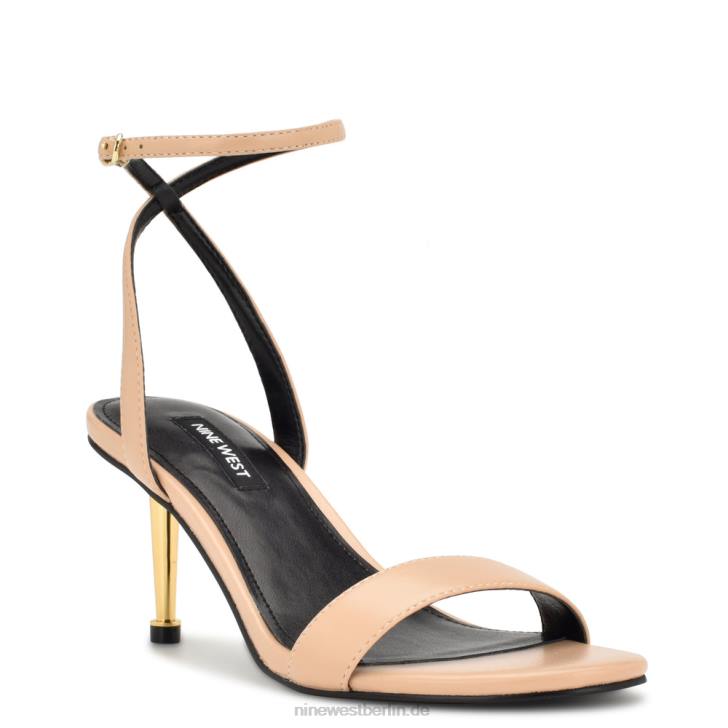 Nine West RR2J228Anny-Sandalen mit Knöchelriemen und Absatz warmes Rouge