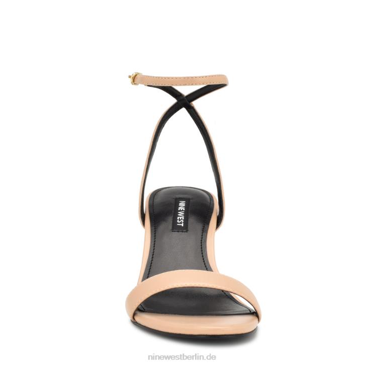 Nine West RR2J228Anny-Sandalen mit Knöchelriemen und Absatz warmes Rouge