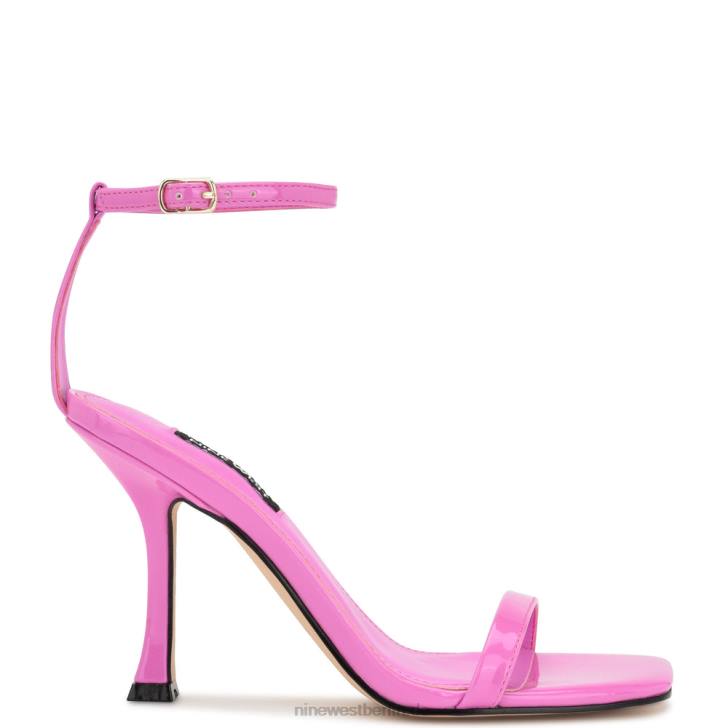 Nine West RR2J276Ja, Knöchelriemensandalen rosa Lack