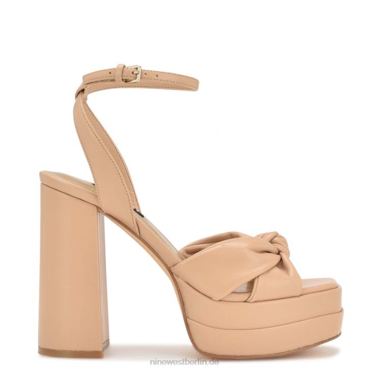 Nine West RR2J352lebendige Plateausandalen warmes Rouge
