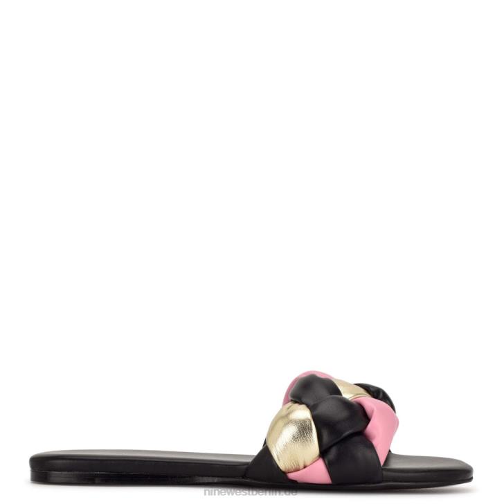 Nine West RR2J1059Lula flache Slide-Sandalen