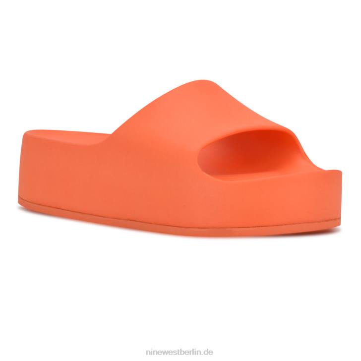 Nine West RR2J988Slide-Sandalen mit Plateausohle für den Pool