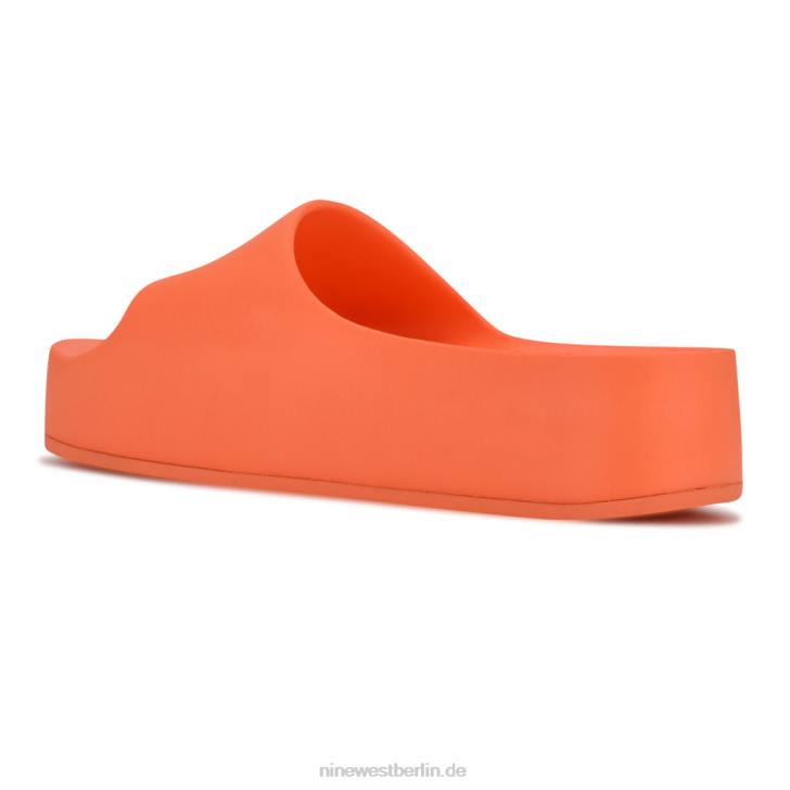Nine West RR2J988Slide-Sandalen mit Plateausohle für den Pool