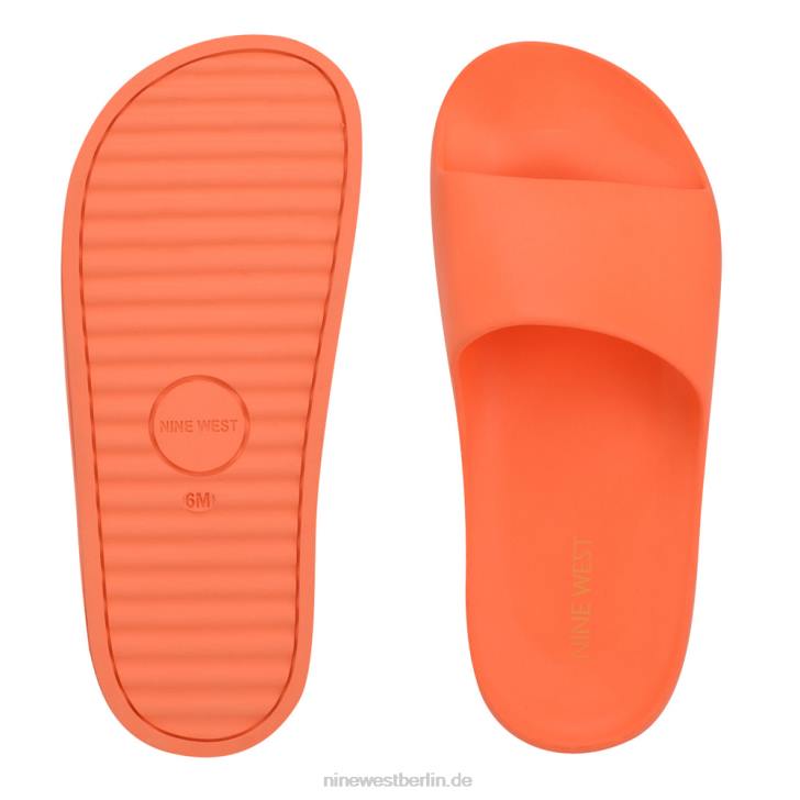 Nine West RR2J988Slide-Sandalen mit Plateausohle für den Pool