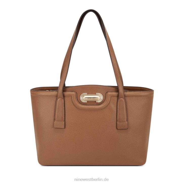 Nine West RR2J2702Pella kleine Elite-Tasche Sattelbräune