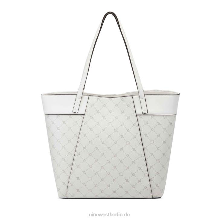 Nine West RR2J2712Sunnyside Jet-Set-Tasche optisches weißes Logo