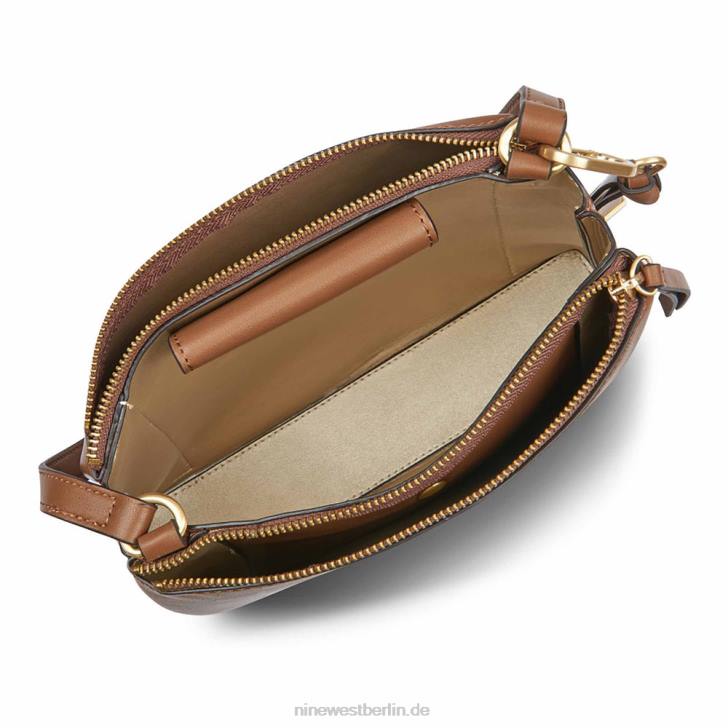 Nine West RR2J2557Levona Mini A-List Umhängetasche Cognac