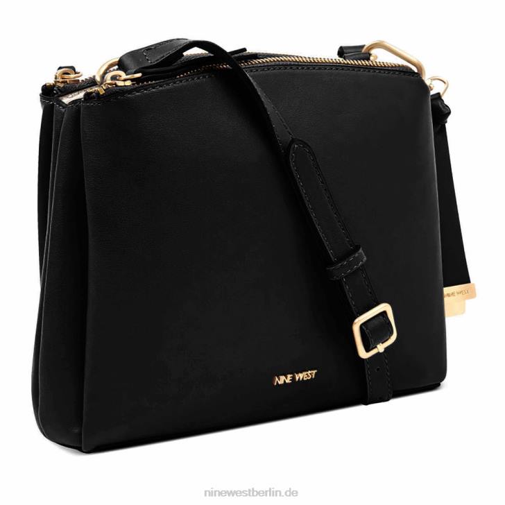 Nine West RR2J2558Levona Mini A-List Umhängetasche Schwarz