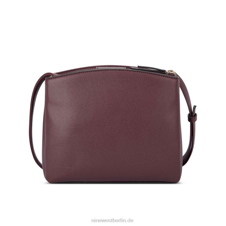 Nine West RR2J2560Jorie Mini Jet Set Umhängetasche Merlot