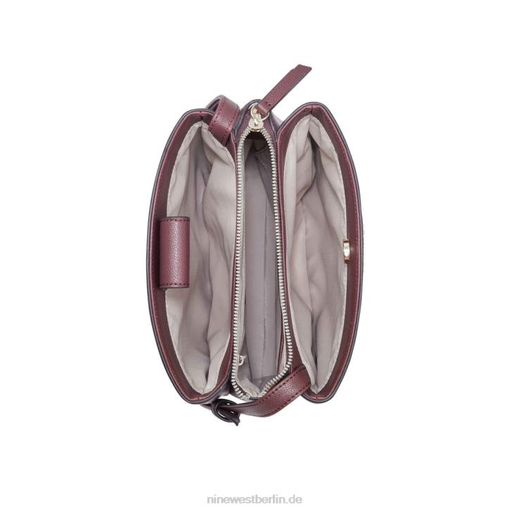 Nine West RR2J2560Jorie Mini Jet Set Umhängetasche Merlot