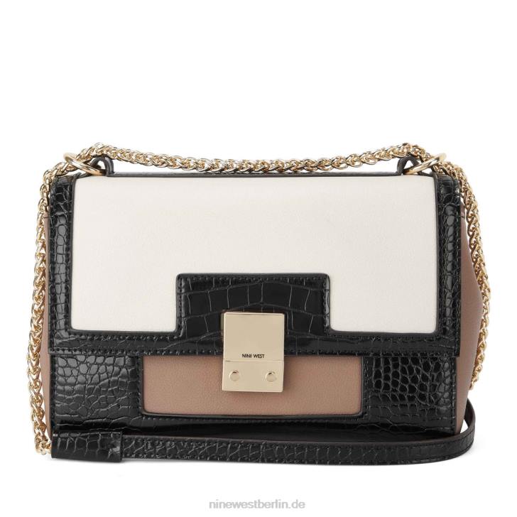 Nine West RR2J2563Ahorn-Cabrio-Xbody-Klappe schwarz-multi