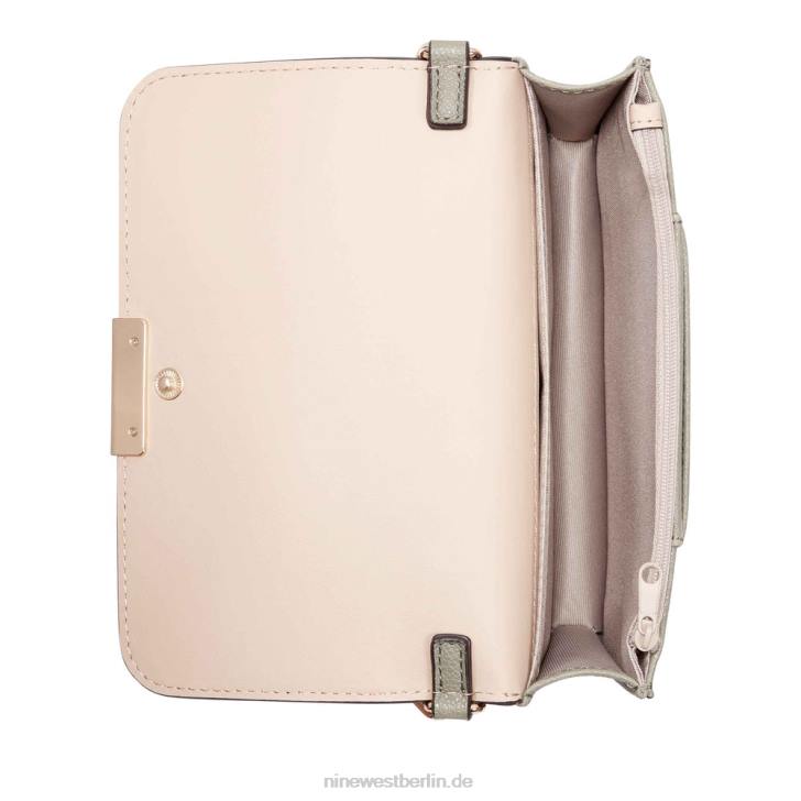 Nine West RR2J2579Lawson-Geldbörse an einer Schnur verblasste Armee