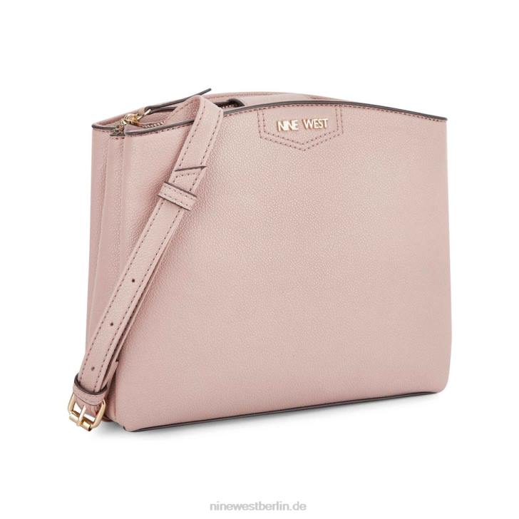 Nine West RR2J2646Jorie Mini Jet Set Umhängetasche blasses Rosa