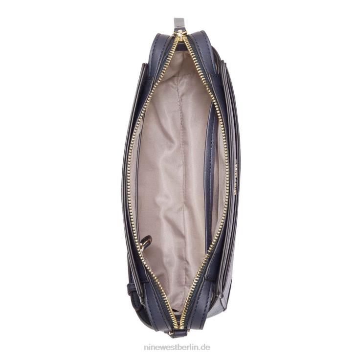 Nine West RR2J2657Brooklyn Jet Set Umhängetasche Logo der französischen Marine