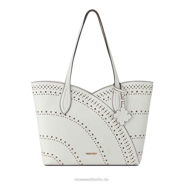 Nine West RR2J2450Cheyenne Jet Set-Tasche Optik weiß