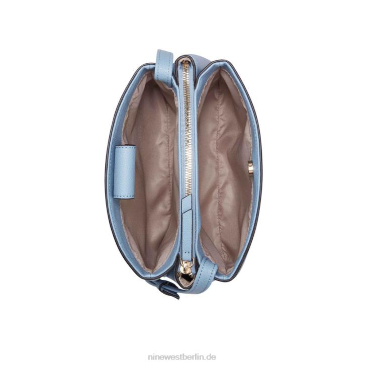 Nine West RR2J2492Jorie Mini Jet Set Umhängetasche blasser Denim