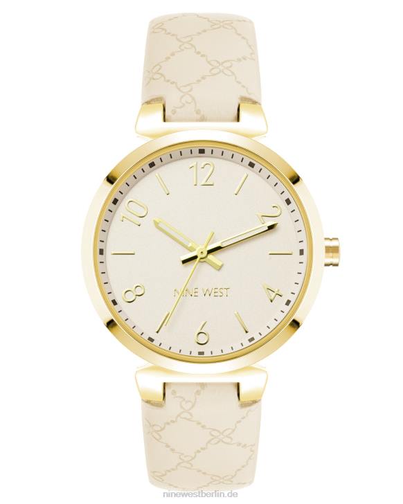 Nine West RR2J2865Armbanduhr mit Logomuster