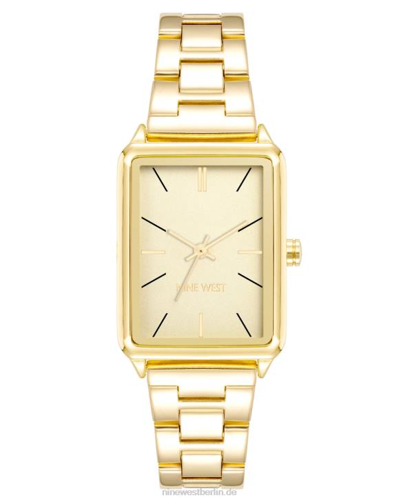 Nine West RR2J2874Armbanduhr mit rechteckigem Gehäuse